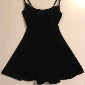 American Apparel Velvet Dress W/ Underwire Size M